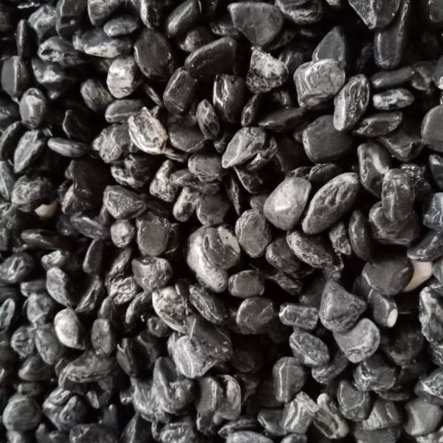Black pebble stone