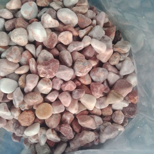 Pink pebble stone